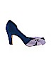 Miss Albright Blue Heels Size 7 1/2 - photo 1