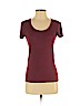 Splendid Burgundy Short Sleeve T-Shirt Size XS - photo 1