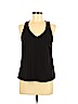 Iris Setlakwe Black Sleeveless Top Size M - photo 1