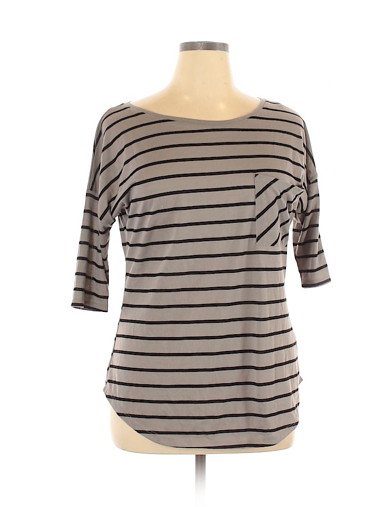 Decree Gray 3/4 Sleeve T-Shirt Size XL - photo 1