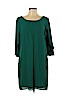 Charlotte Russe 100% Polyester Teal Casual Dress Size L - photo 1