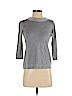 Karl Lagerfeld Paris Gray Pullover Sweater Size XS - photo 1