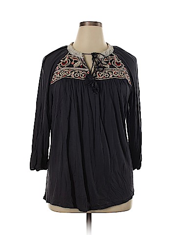 One September 3/4 Sleeve Top (view 1)