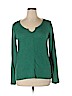 Assorted Brands Teal Long Sleeve Top Size XL - photo 1