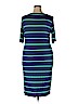 Lularoe Blue Casual Dress Size 2X - photo 2