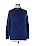 Karen Scott 100% Acrylic Blue Pullover Sweater Size XL (petite) - photo 1