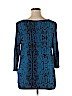 Lane Bryant Blue 3/4 Sleeve Top Size 14 - 16 Plus - photo 2