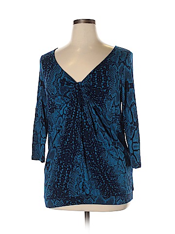 Lane Bryant 3/4 Sleeve Top (view 1)