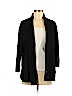 Denim & Co 100% Acrylic Black Cardigan Size L - photo 1