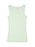 Cat & Jack 100% Cotton Solid Green Tank Top Size M (youth) - photo 1