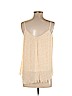 14th & Union 100% Polyester Tan Sleeveless Blouse Size S (petite) - photo 2