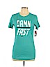Nike 100% Cotton Teal Active T-Shirt Size L - photo 1