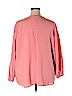 Woman Within 100% Rayon Pink Long Sleeve Blouse Size 2X - photo 2