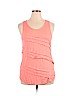 Liz Claiborne 100% Rayon Pink Sleeveless Top Size XL - photo 1