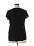 Simply Vera Vera Wang Black Short Sleeve Top Size XL - photo 2