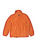 Columbia 100% Polyester Orange Fleece Jacket Size 8 - photo 1