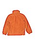 Columbia 100% Polyester Orange Fleece Jacket Size 8 - photo 2