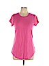 Poof! Pink Short Sleeve Top Size L - photo 1