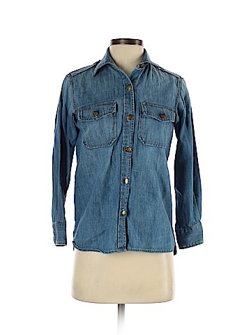 Current/Elliott Long Sleeve Button-Down Shirt (view 1)