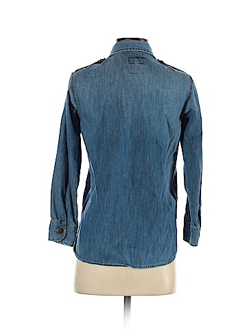 Current/Elliott Long Sleeve Button-Down Shirt (view 2)