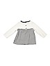 First Impressions 100% Polyester Ivory Long Sleeve Top 12-18 MO / 18 MO - photo 2