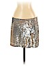 Haute Hippie Silver Formal Skirt Size S - photo 1