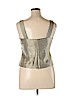 J.R. Nites by Carol Lin Tan Sleeveless Blouse Size 14 - photo 2