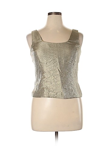 J.R. Nites by Carol Lin Sleeveless Blouse (view 1)