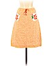 Roxy 100% Cotton Orange Casual Skirt Size S - photo 1