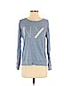 Madewell 100% Linen Blue 3/4 Sleeve T-Shirt Size S - photo 1