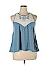 Frenchi Blue Sleeveless Top Size XL - photo 1