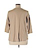 SONOMA life + style 100% Cotton Tan 3/4 Sleeve Top Size 1X - photo 2