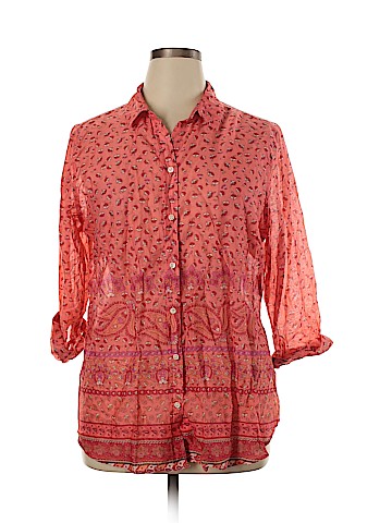 Old Navy Long Sleeve Button-Down Shirt (view 1)