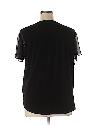 Roz & Ali Short Sleeve Blouse (view 2)