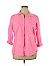 Old Navy 100% Cotton Pink Long Sleeve Button-Down Shirt Size XL - photo 1