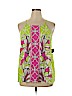 Crown & Ivy 100% Rayon Green Sleeveless Blouse Size XL - photo 1