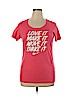 Nike 100% Cotton Pink Short Sleeve T-Shirt Size XL - photo 1