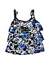 Maxine Blue Swimsuit Top Size 16W - photo 1