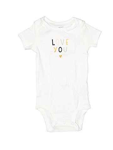 Carter's Short Sleeve Onesie (view 1)