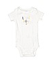 Carter's 100% Cotton White Short Sleeve Onesie 9-12 MO / 12 MO - photo 1