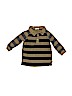 Splendid Stripes Green Long Sleeve Polo Size 18-24 mo - photo 1