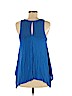 American Eagle Outfitters 100% Rayon Blue Sleeveless Blouse Size M - photo 2