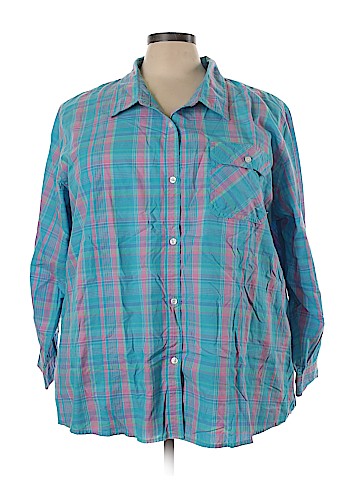 CW Classics 3/4 Sleeve Button-Down Shirt (view 1)