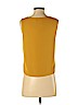 Babaton 100% Polyester Yellow Sleeveless Blouse Size S - photo 2