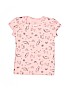 Carter's 100% Cotton Pink Short Sleeve Top 9-12 MO / 12 MO - photo 1