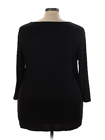 Cato Plus 3/4 Sleeve Top (view 2)