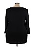 Cato Plus 100% Cotton Black 3/4 Sleeve Top Size 22 - 24 Plus - photo 2