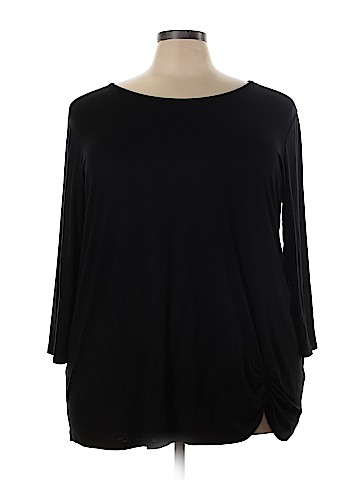 Cato Plus 3/4 Sleeve Top (view 1)