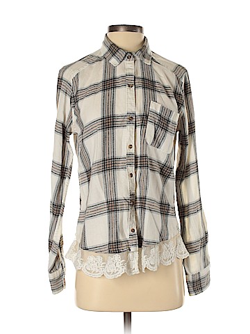 Hollister Long Sleeve Button-Down Shirt (view 1)