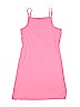 Hanna Andersson 100% Cotton Solid Pink Dress Size 150 cm / US 12 - photo 2